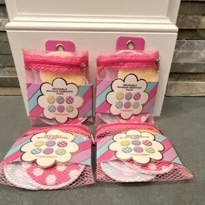 Hobby Lobby Reusable Ultra-Soft Microfiber Makeup Remover Pads Pink Polka Dot
